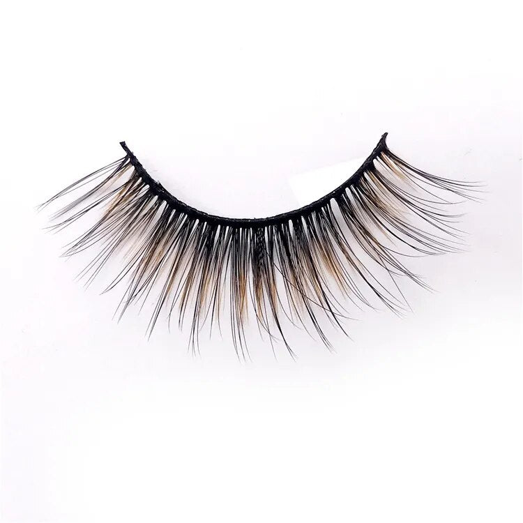 6D Gradient Color Lashes Self-adhesive Fluffy Colorful - Lushstrand