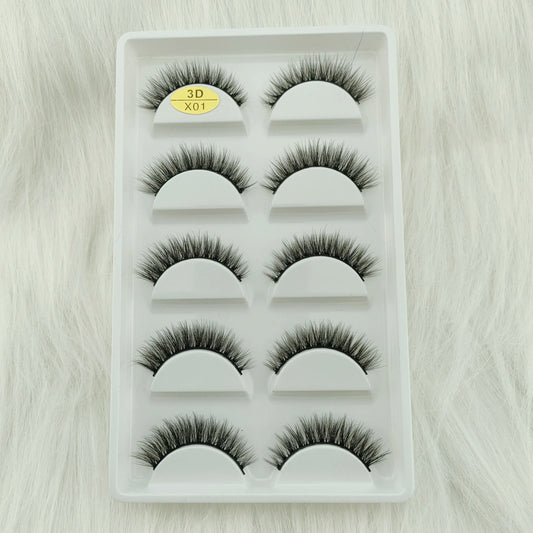 Multipack Natural False eyelashes long - Lushstrand