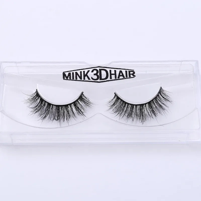 Real Mink Eyelashes Handmade Crossing Lashes Individual Strip - Lushstrand