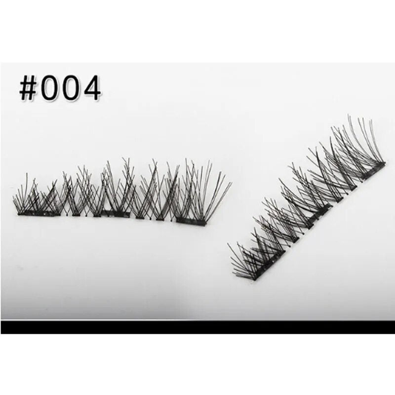 3D Magnetic Fake Eye Lashes Makeup Soft Easy To Wear x3 - Lushstrand