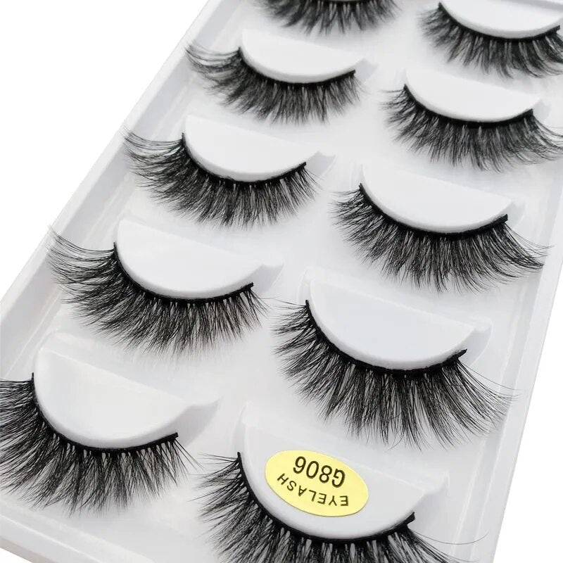 Multipack Natural False eyelashes long - Lushstrand