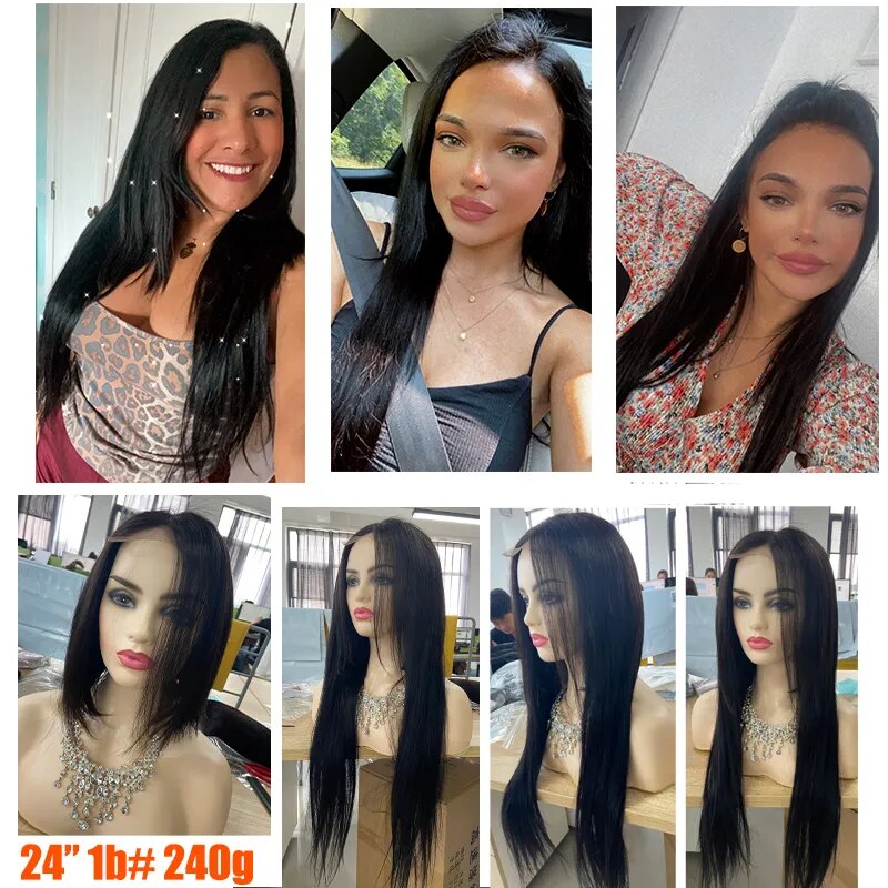 Machine Remy Straight Clip In Human Hair (10Pcs 16 to 24 Inch) - Lushstrand