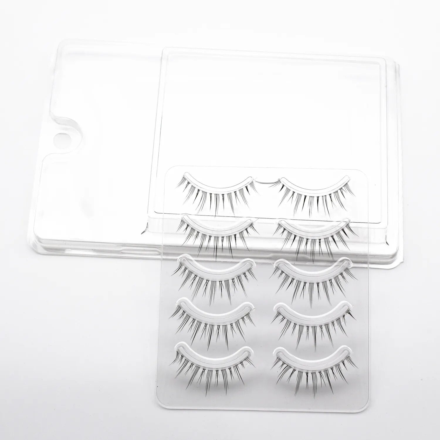 5 Pairs Eyelashes Bundles Lashes Natural Wispy - Lushstrand