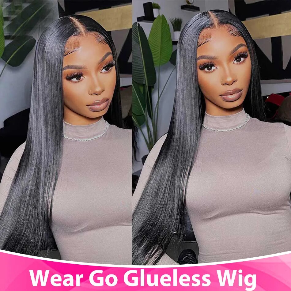 HD Lace Straight Wig with Secure 3D Dome Cap Lace Front Wigs - Lushstrand