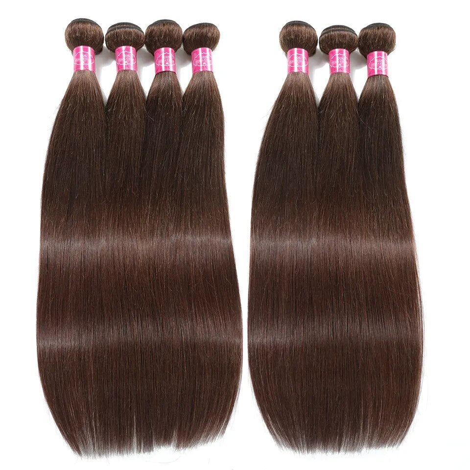 Weave Bundles Human Hair Virgin Extension 1 3 4 Bundles - Lushstrand