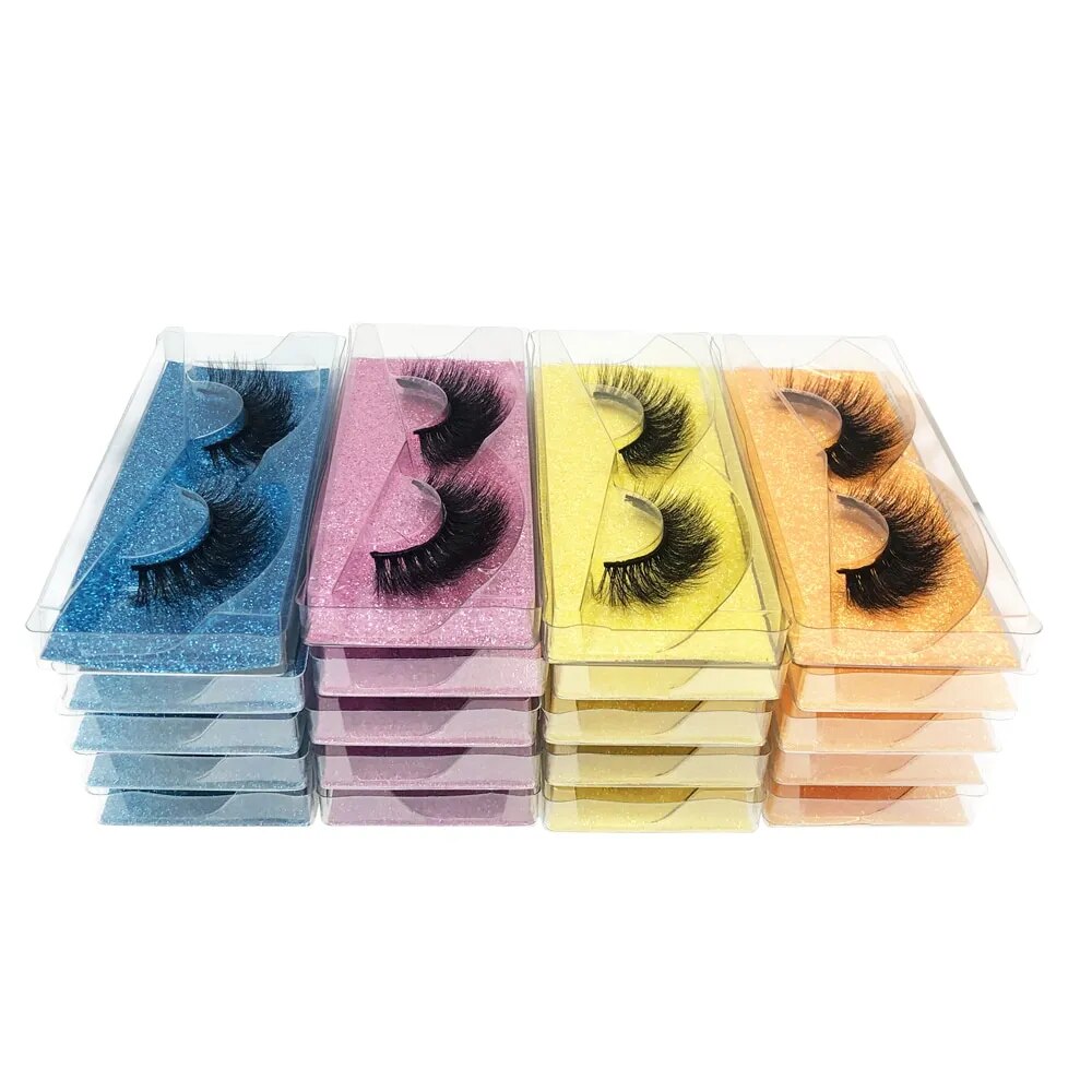 Handmade Fluffy Dramatic Lashes Cruelty Free False Eyelashes - Lushstrand