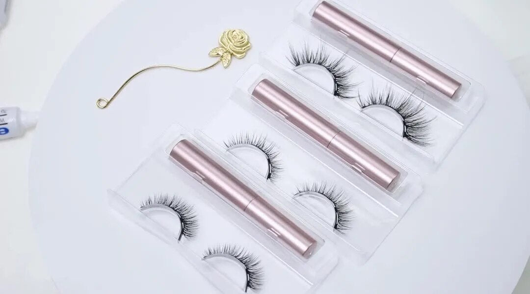 3D Magnetic Wispy Glam Fluffy Natural Look Reusable Eyelashes - Lushstrand