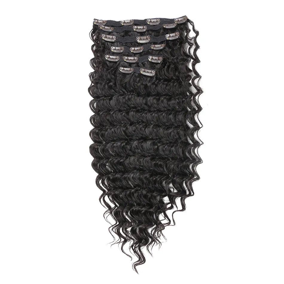 Kinky Curly Clip In Hair Extension For Women - Lushstrand