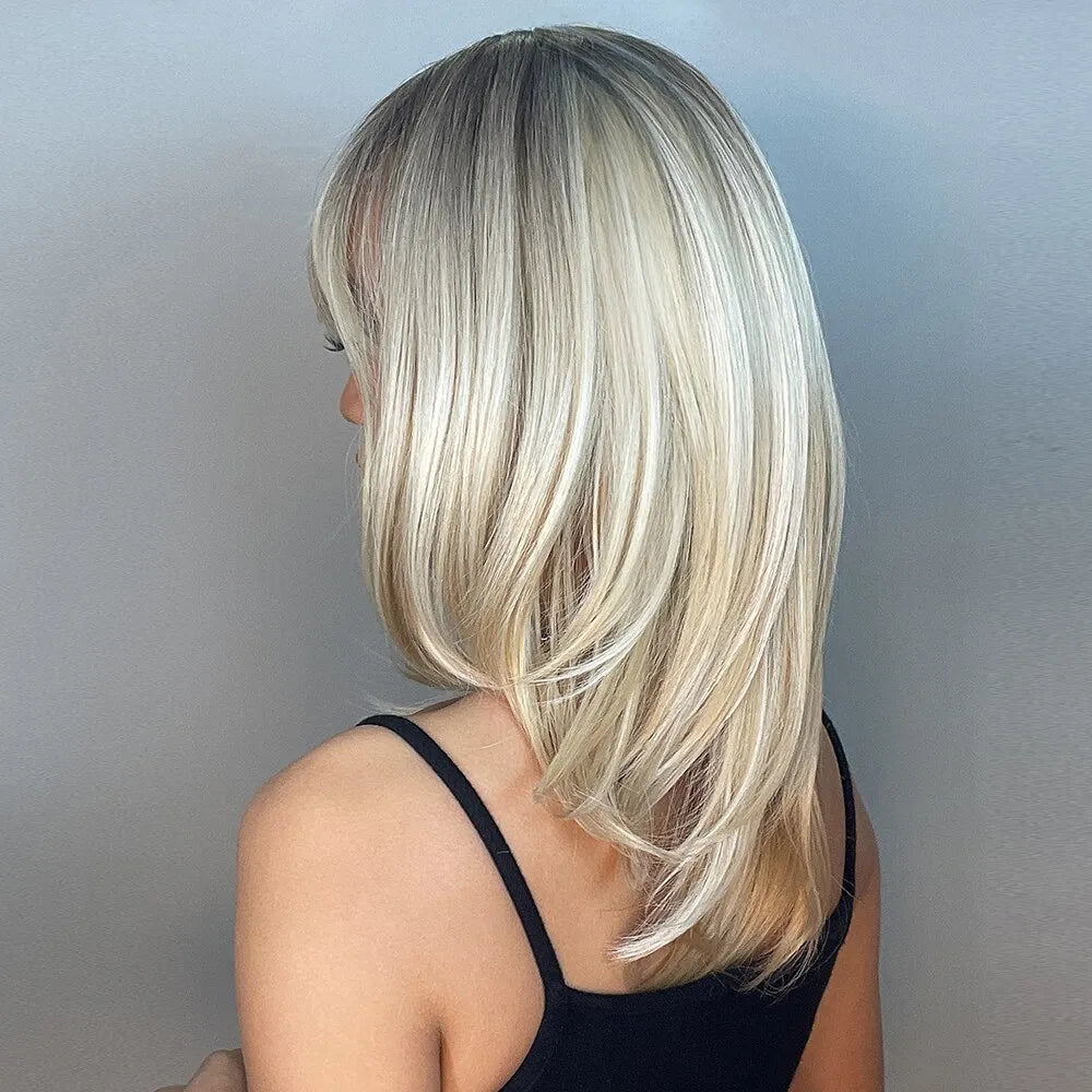 Short Straight Blonde Hair - Lushstrand