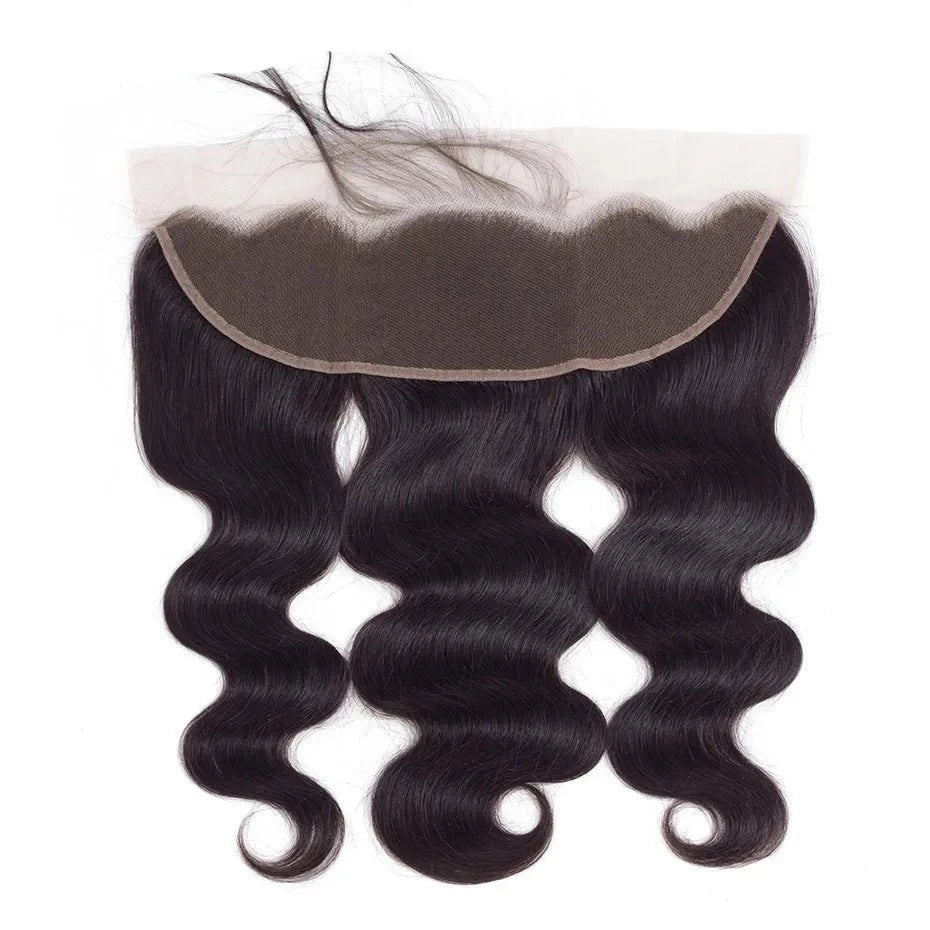 Frontal Lace Human Hair Pre-plucked Brazilian Body Wave - Lushstrand