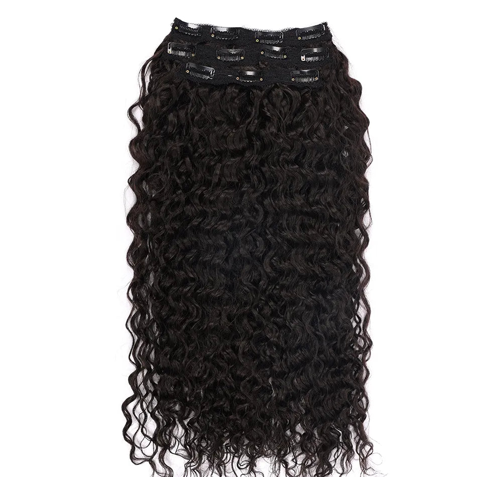 Kinky Curly Clip In Hair Extension For Women - Lushstrand