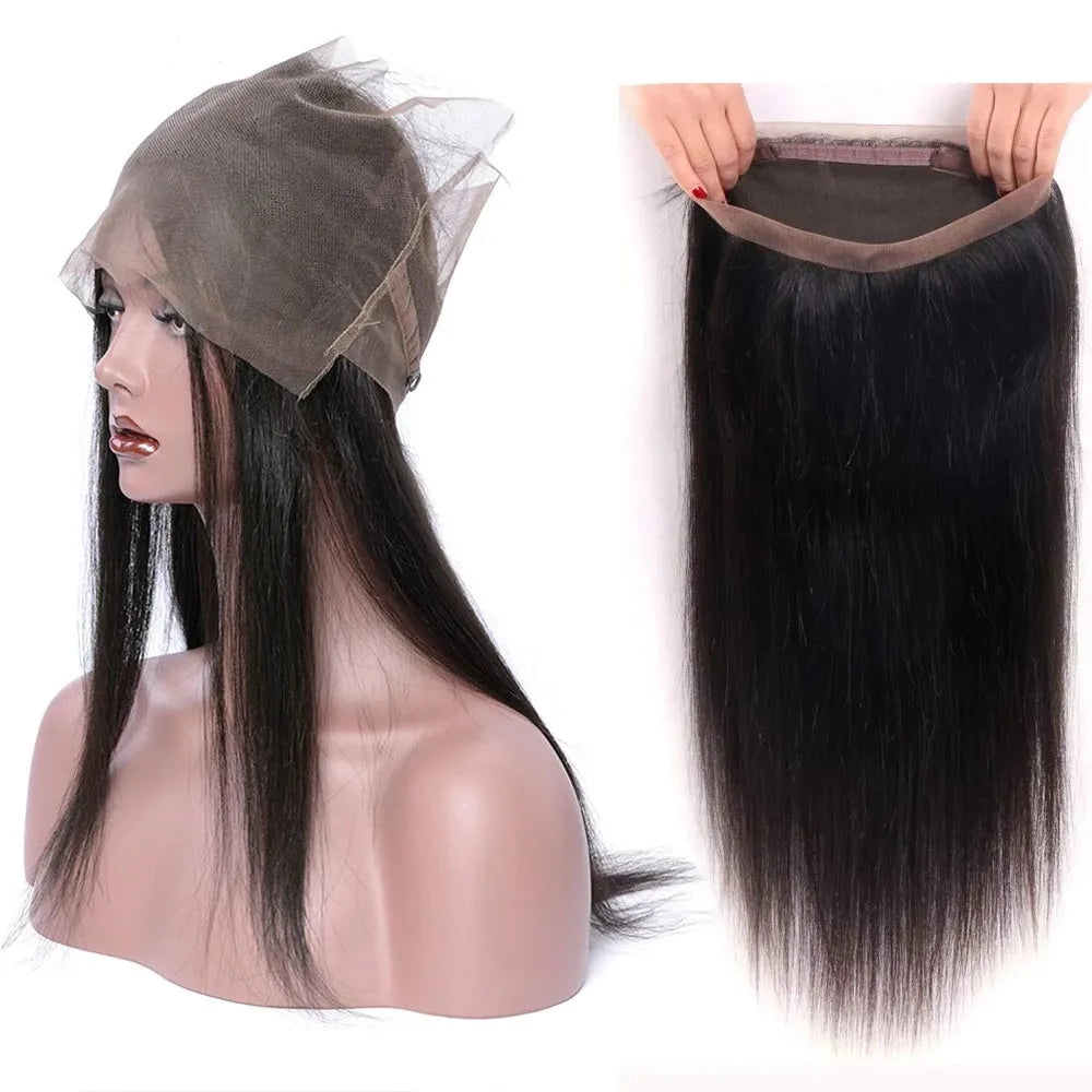 Frontal Only Straight Newmi 360 Lace Closure - Lushstrand