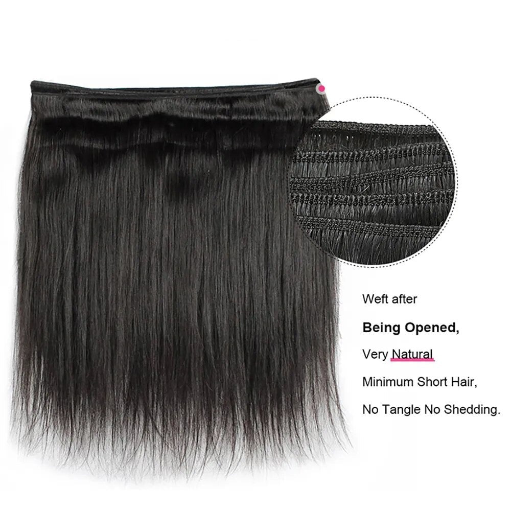 Straight Hair Transparent Lace Closure - Lushstrand