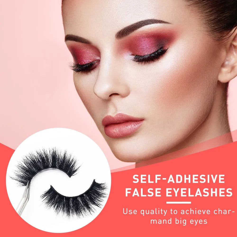 Handmade Fluffy Dramatic Lashes Cruelty Free False Eyelashes - Lushstrand