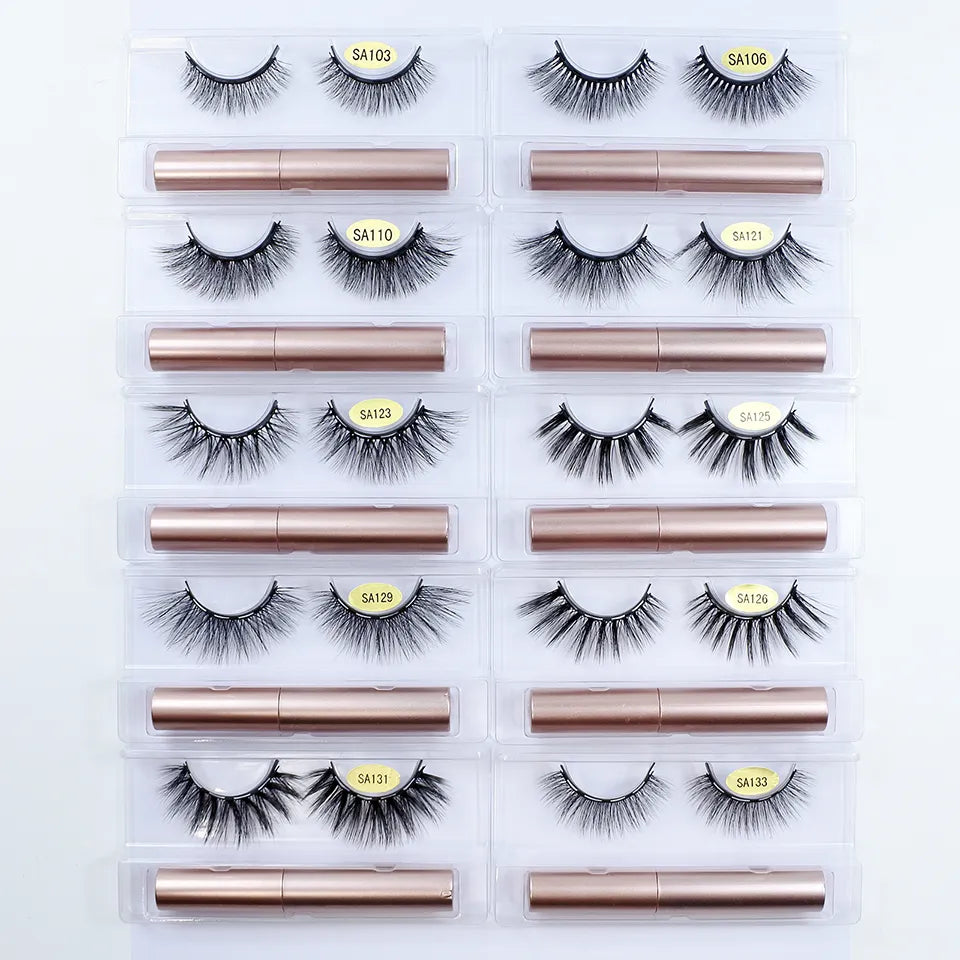 Natural Soft Faux Mink Lashes - Lushstrand