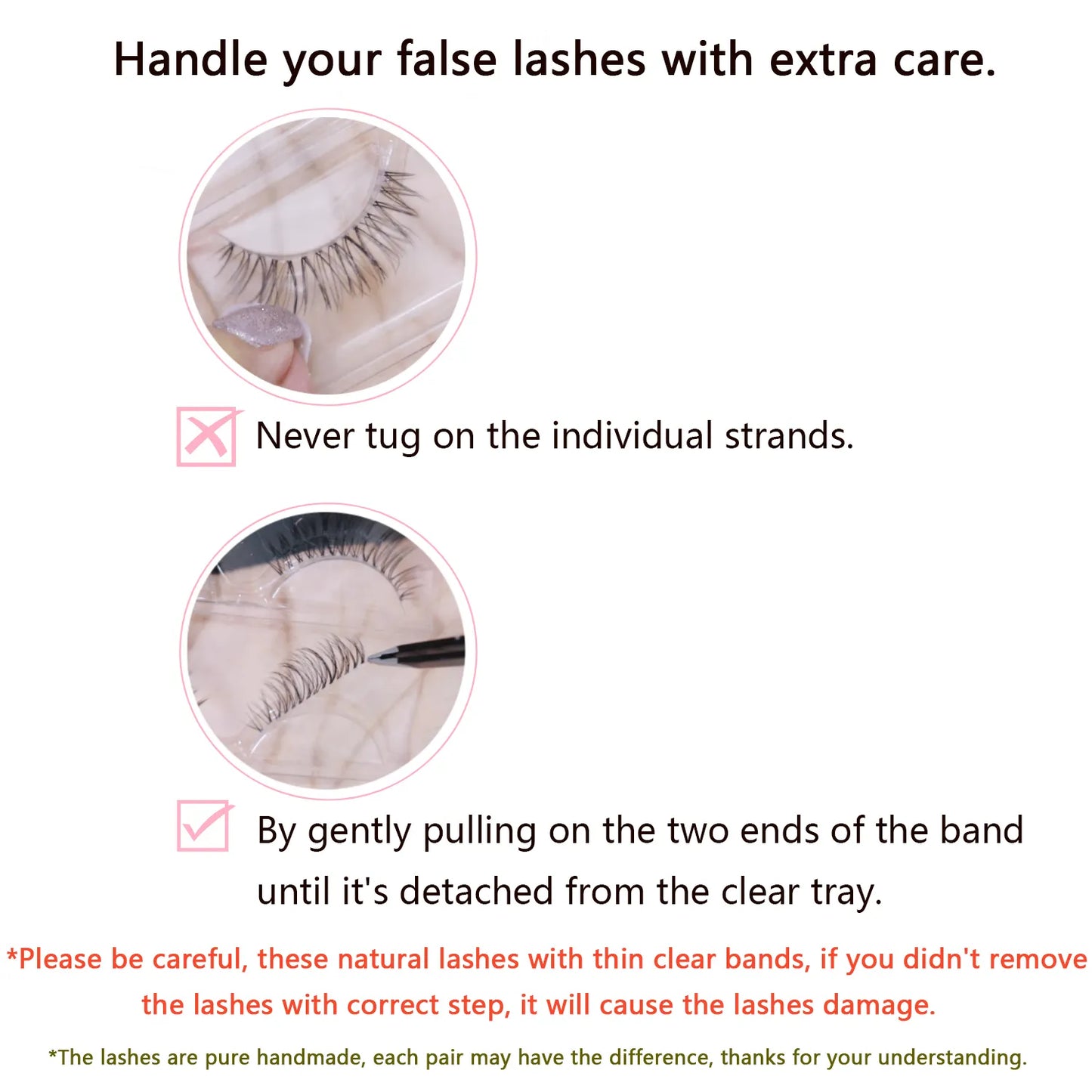 5 Pairs Eyelashes Bundles Lashes Natural Wispy - Lushstrand