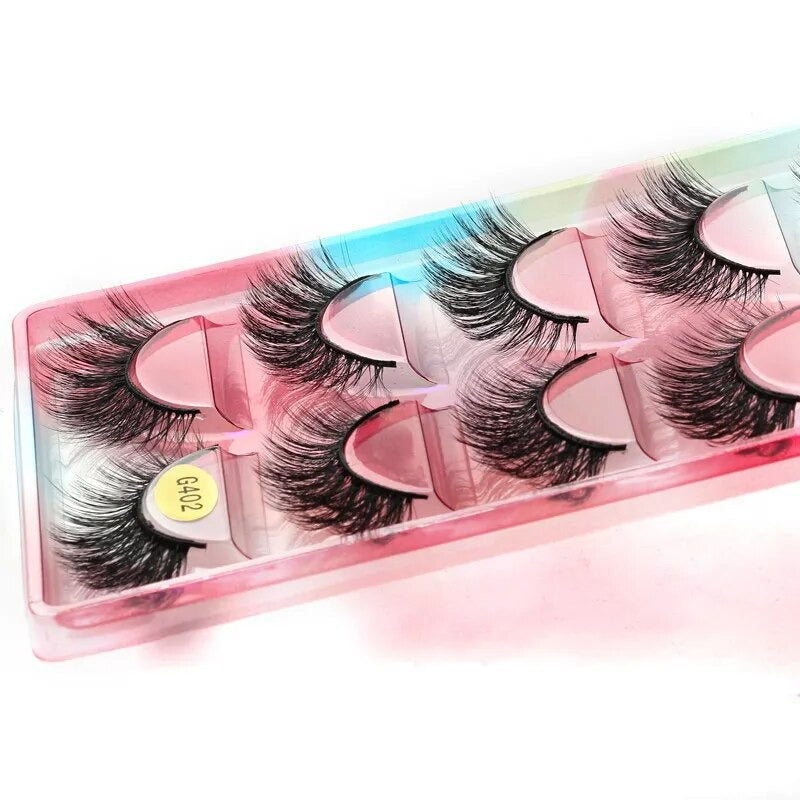 Faux Cils False Eyelashes Natural Long Dramatic Halloween - Lushstrand