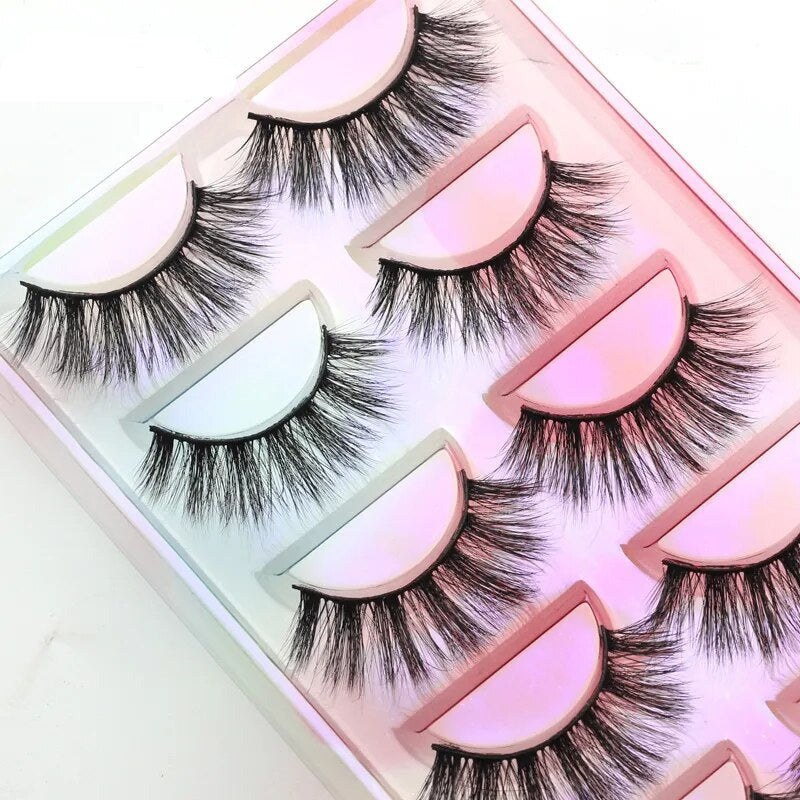 Faux Cils False Eyelashes Natural Long Dramatic Halloween - Lushstrand